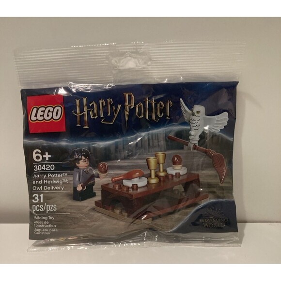 LEGO 30420 Harry Potter and Hedwig: Owl Delivery New sealed Poly bag Hogwarts - Picture 2 of 7